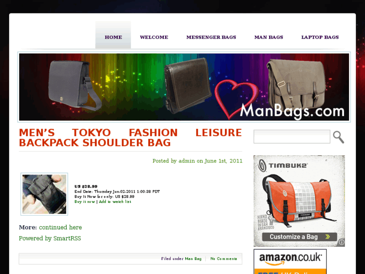 www.lovemanbags.com