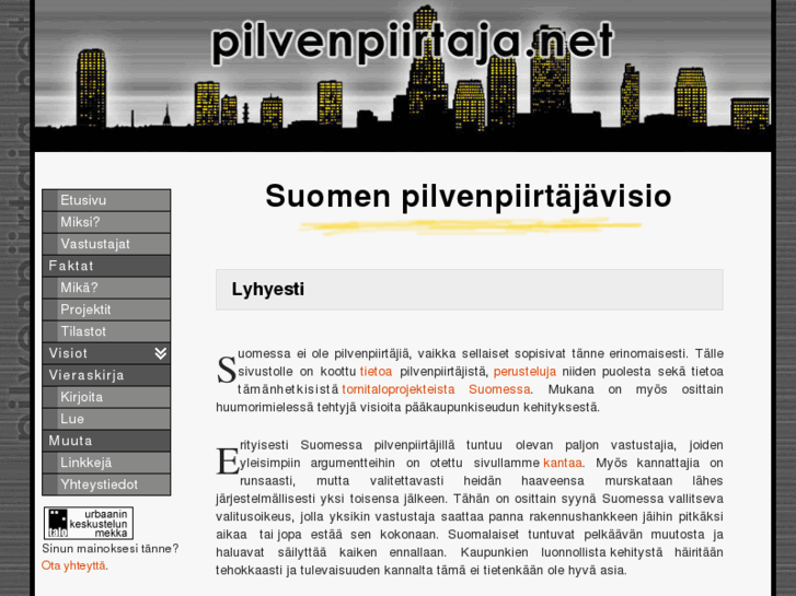 www.pilvenpiirtaja.net