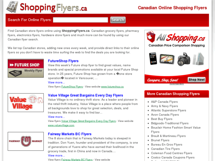 www.shoppingflyers.ca