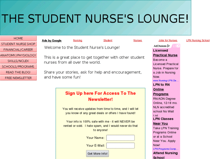 www.studentnurseslounge.com