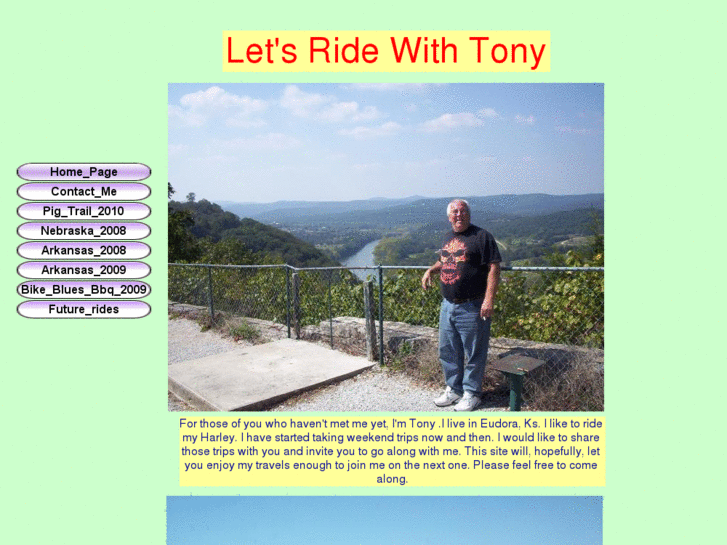 www.tonysweekendharleyrides.com