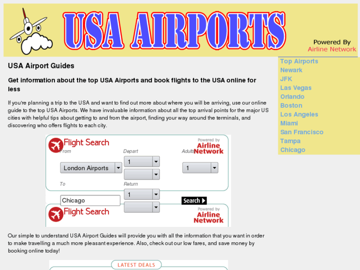 www.usa-airports.co.uk