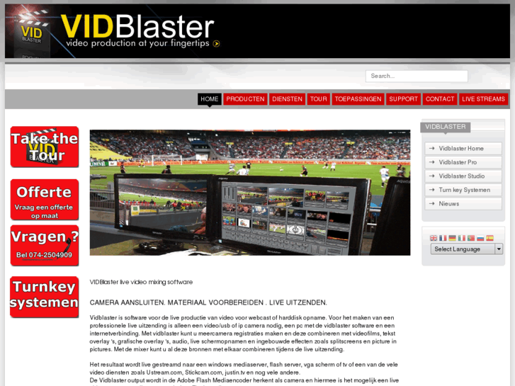 www.vidblaster.nl