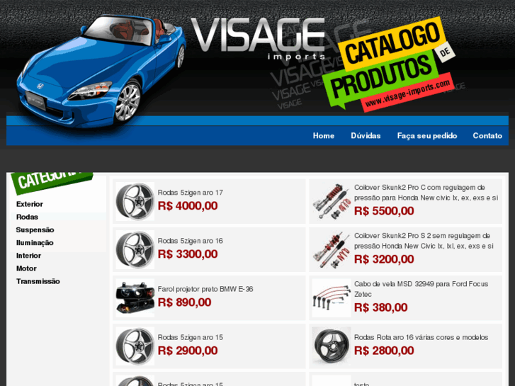 www.visage-imports.com