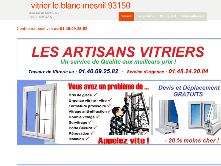 www.vitrierleblancmesnil.fr