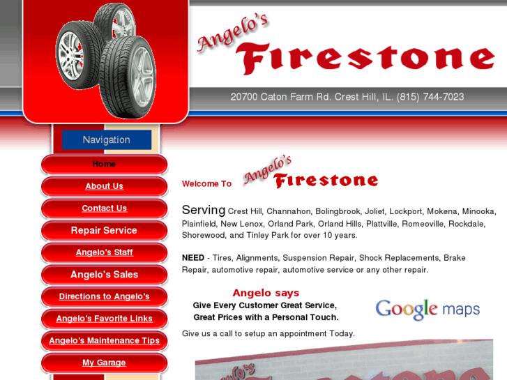 www.angelosfirestone.com