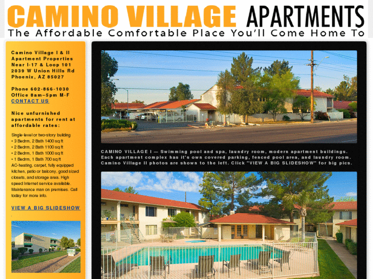 www.camino-village-apartments.com