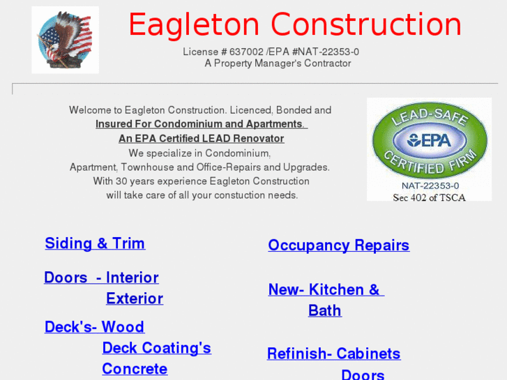 www.eagletonconstruction.com