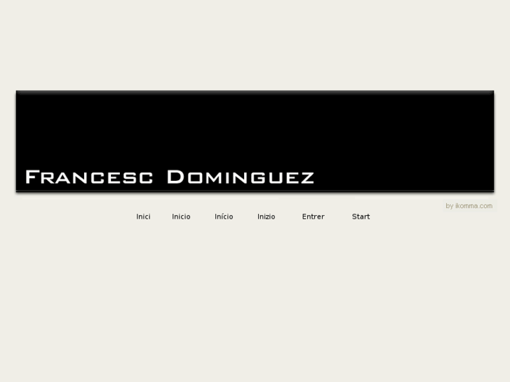 www.francescdominguez.com