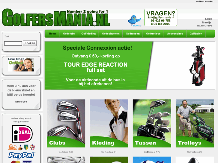 www.golfersmania.nl