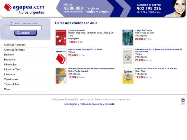 www.libros-agapea.com