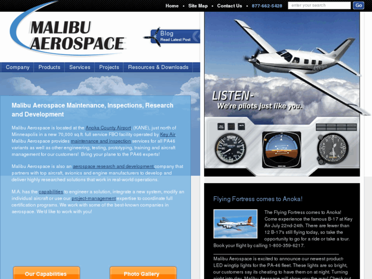 www.malibuaerospace.com