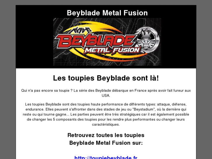 www.metalfusionbeyblade.com