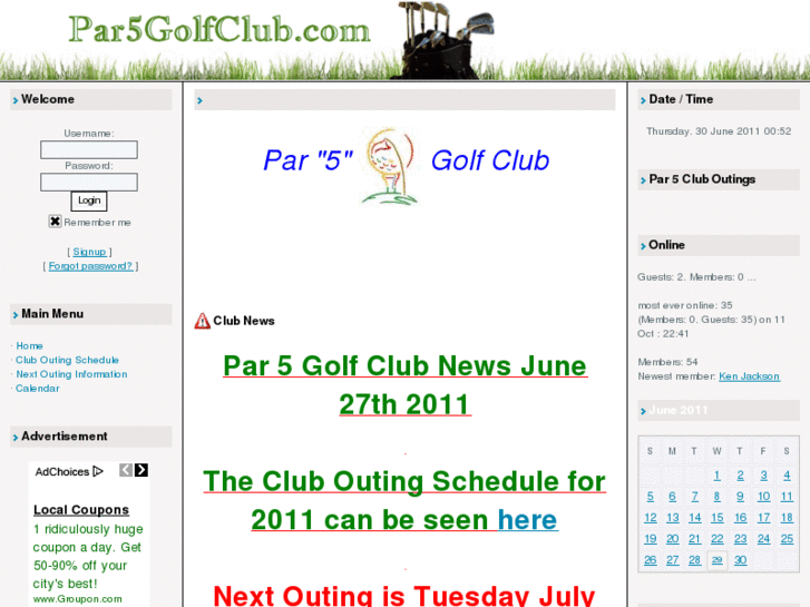 www.par5golfclub.com