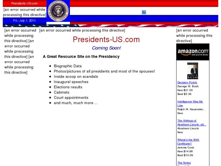 www.presidents-us.com