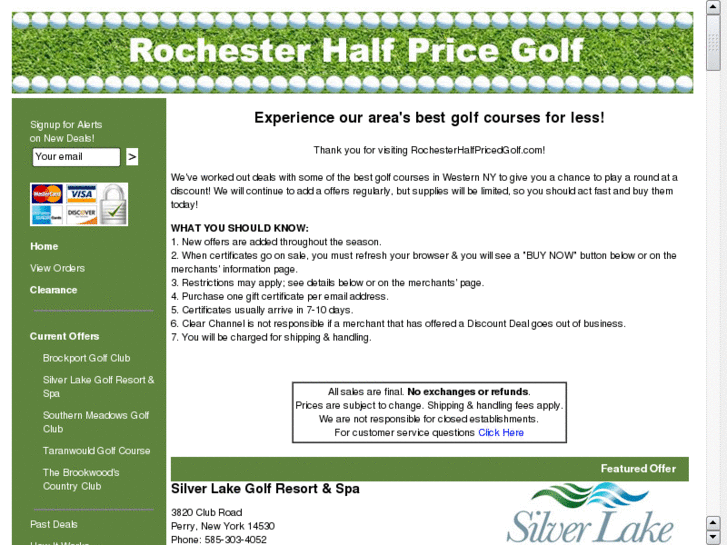 www.rochesterhalfpricedgolf.com