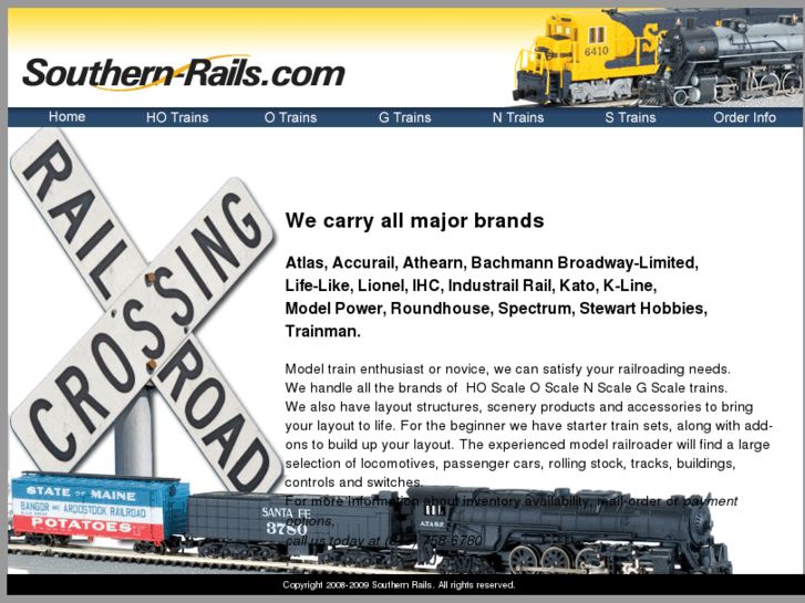 www.southern-rails.com