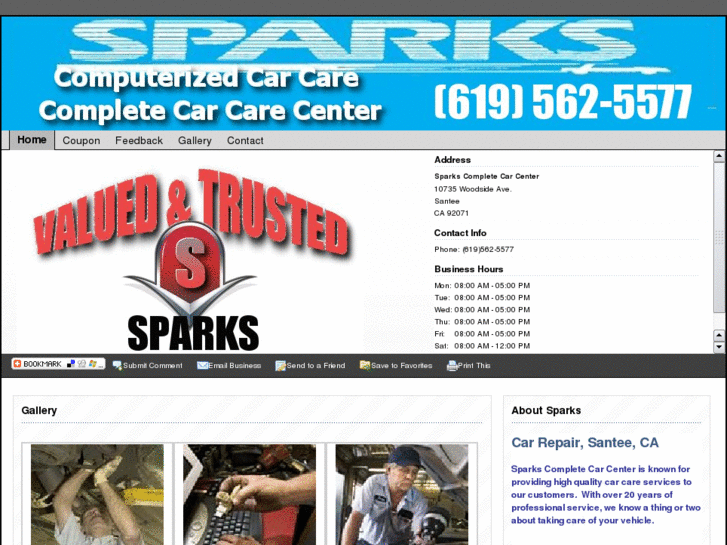 www.sparkscompletecarcare.com