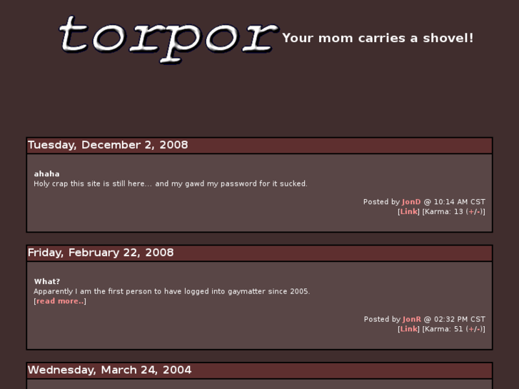 www.torpor.net