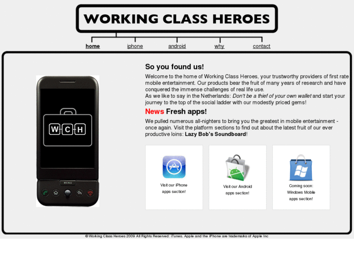 www.workingclassheroes.mobi