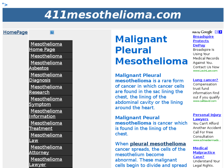 www.411mesothelioma.com