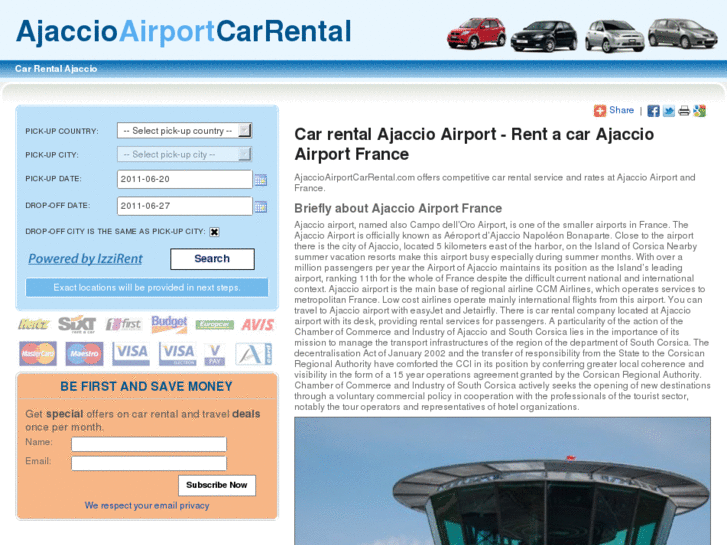 www.ajaccioairportcarrental.com