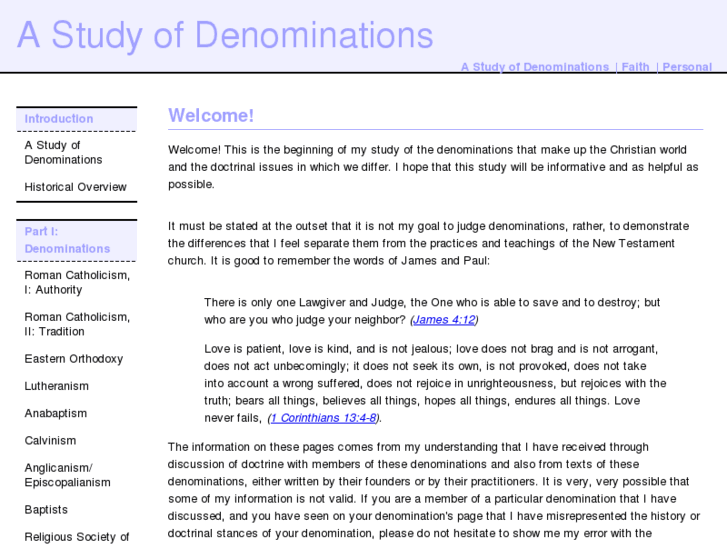 www.astudyofdenominations.com