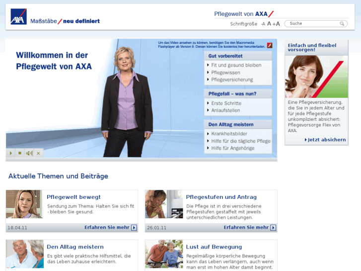 www.axa-pflegewelt.de