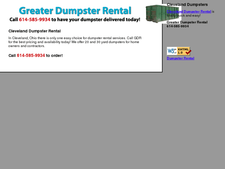 www.clevelanddumpsterrental.org