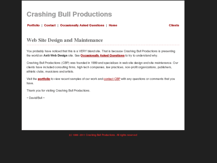 www.crashingbull.com