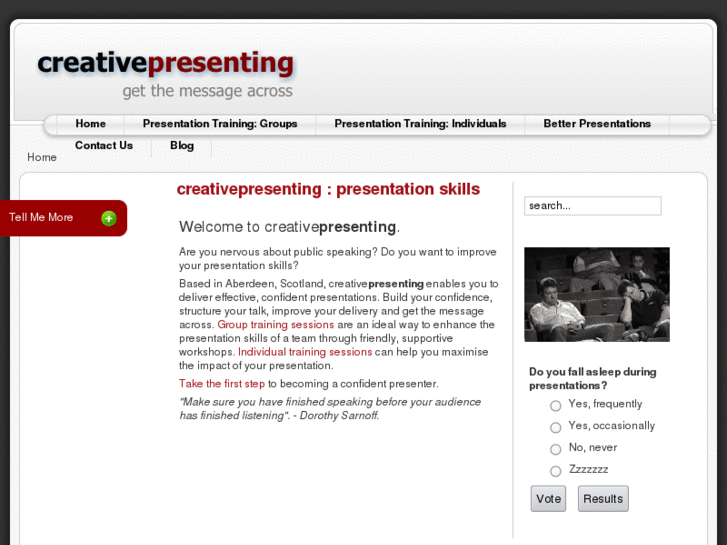 www.creativepresenting.co.uk