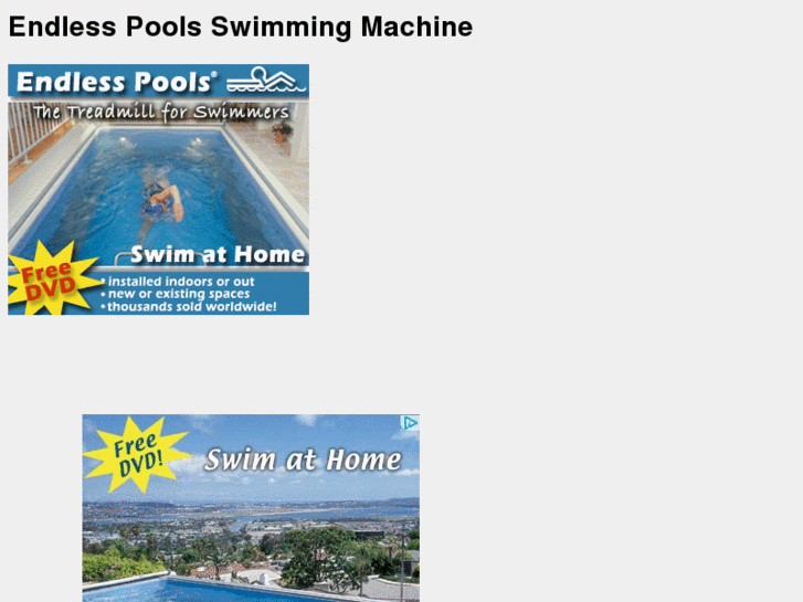 www.endlesspoolsswimmingmachines.com