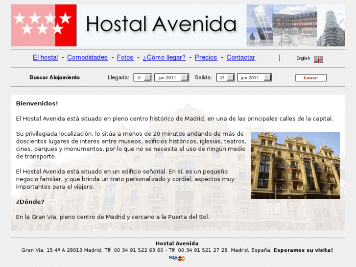 www.hostalavenidamadrid.com