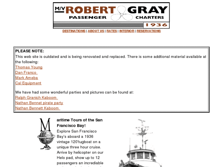 www.robertgraycharters.com