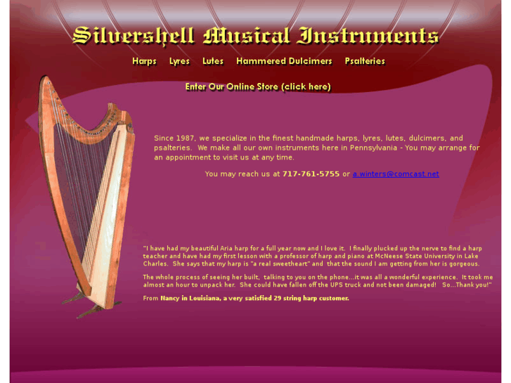 www.silvershellmusicalinstruments.com