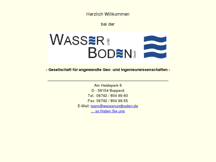 www.wasserundboden.com