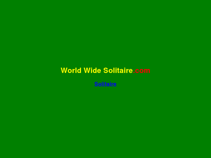 www.worldwidesolitaire.com