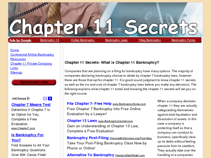 www.chapter11secrets.com