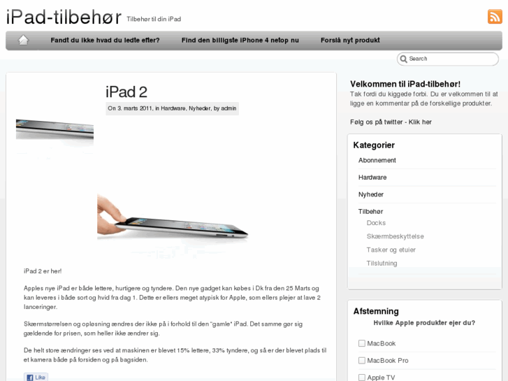 www.ipad-tilbehor.dk