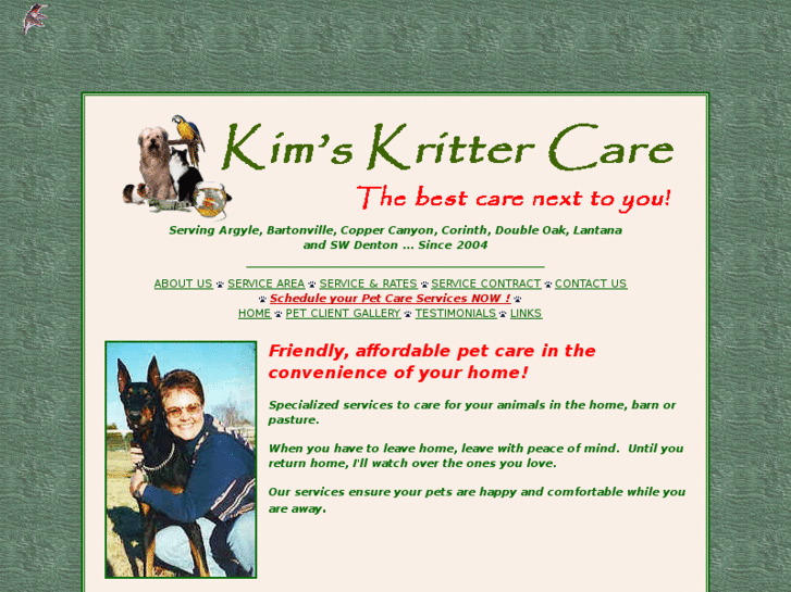 www.kimscrittercare.com