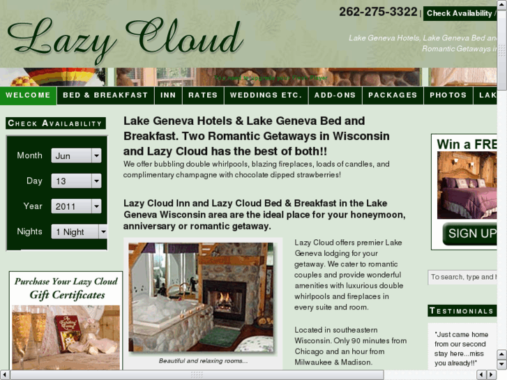 www.lazycloudlodge.com