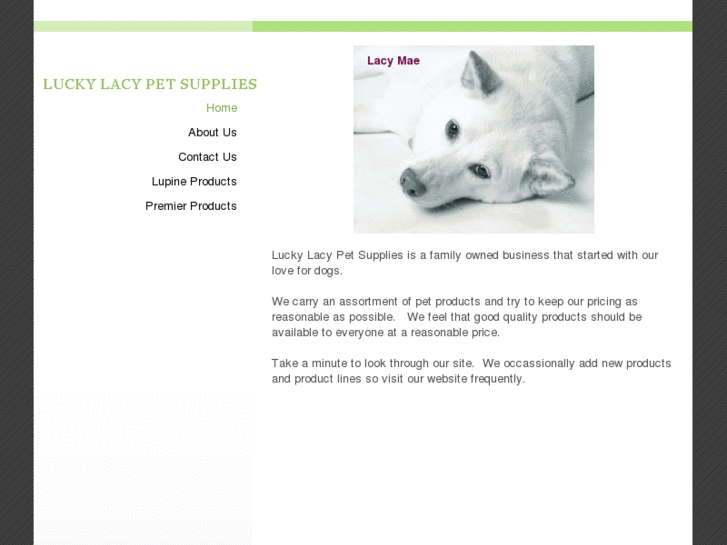 www.luckylacypetsupplies.com