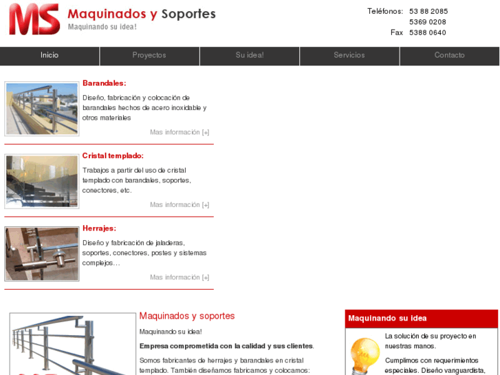 www.maquinadosysoportes.com.mx