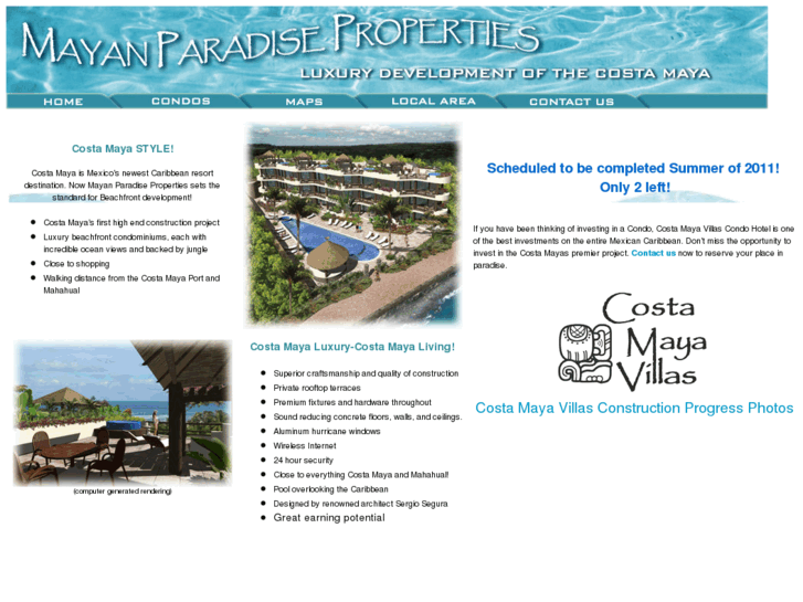 www.mayanparadisepropertiesinc.com