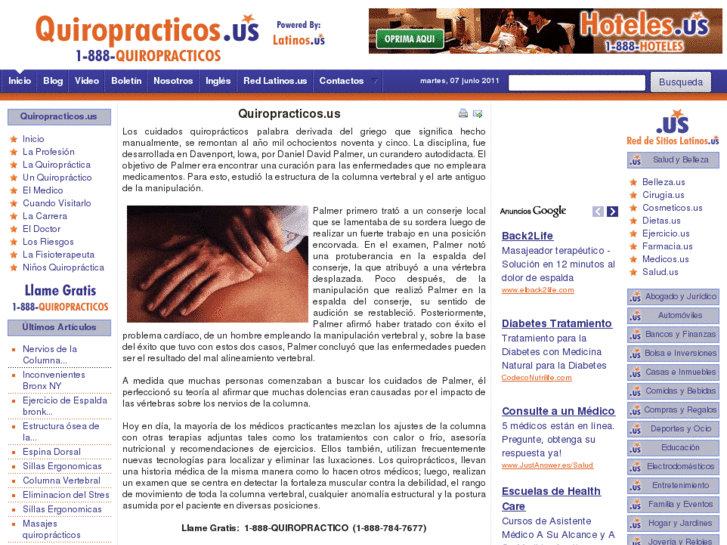 www.quiropracticos.us