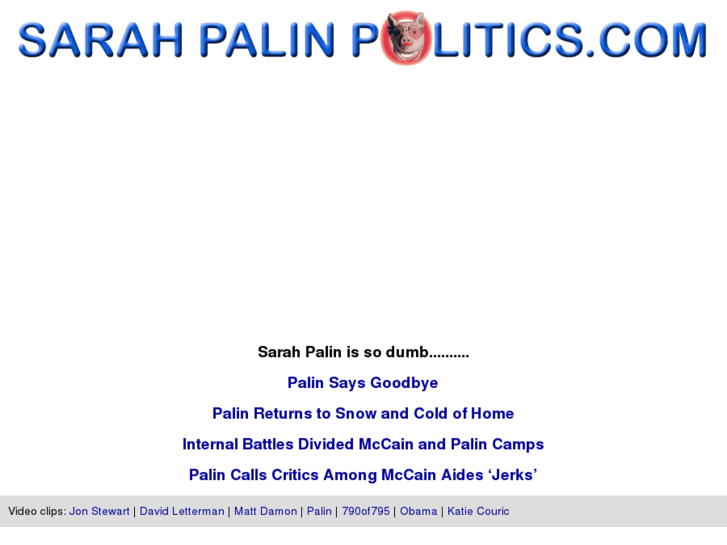 www.sarahpalinpolitics.com