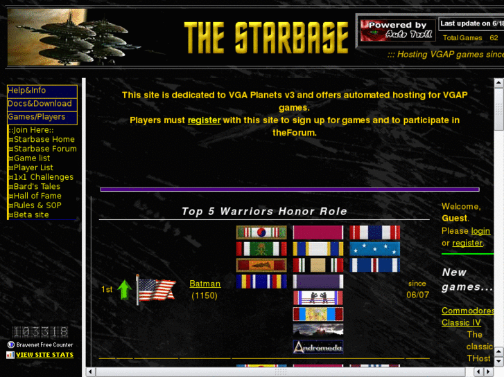 www.thestarbase.net