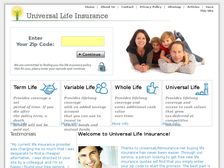 www.universallifeinsurance.net