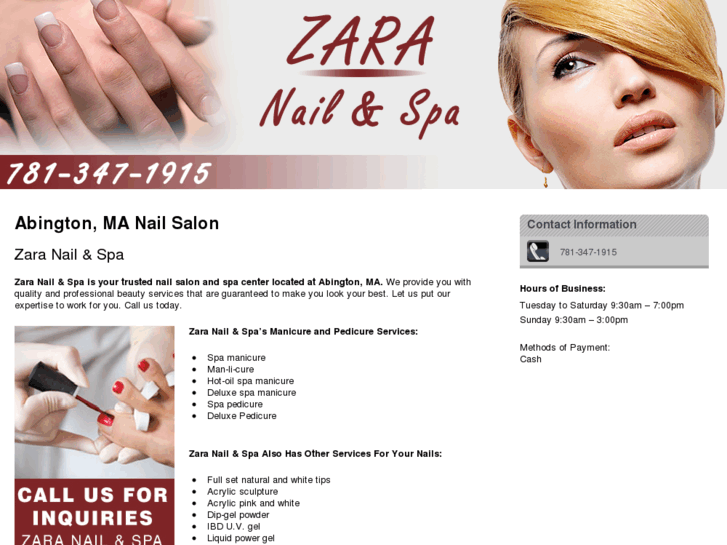 www.zaranailspa.com