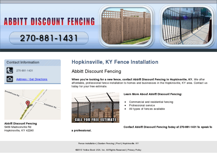 www.abbittdiscountfencing.com